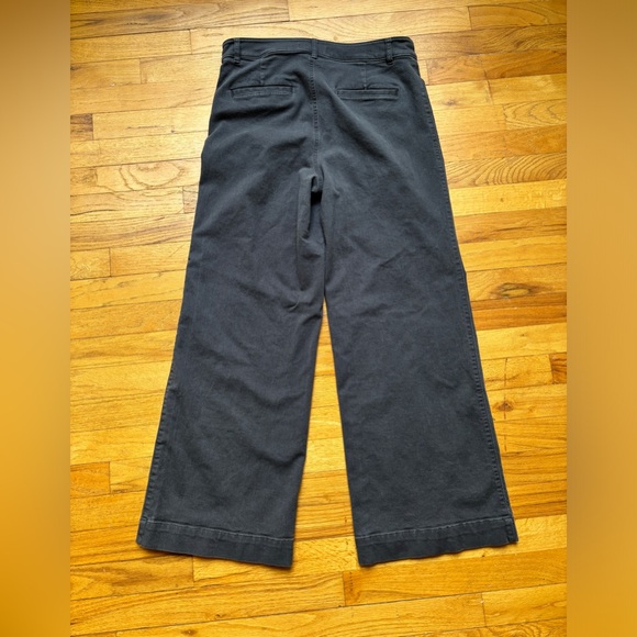 Loft Gray Wide Leg Pants - Picture 2 of 4